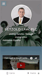 Mobile Screenshot of betzoldlaw.com